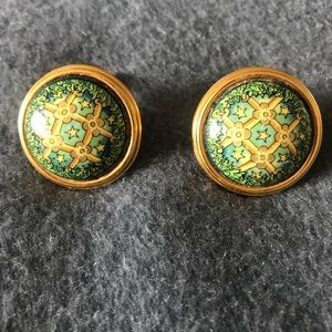 Hermès clip on earrings